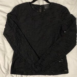 Armani Exchange women’s black top